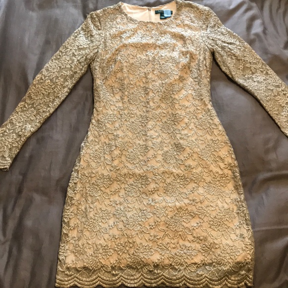 Lauren Ralph Lauren Stretch Lace Dress - Picture 1 of 3